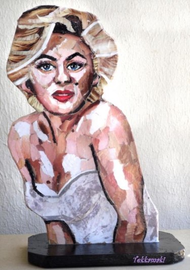 Dessin intitulée "Marilyn Monroe" par Tekkamaki, Œuvre d'art originale