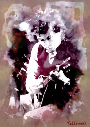 Arts numériques intitulée "Bob Dylan" par Tekkamaki, Œuvre d'art originale, Autre