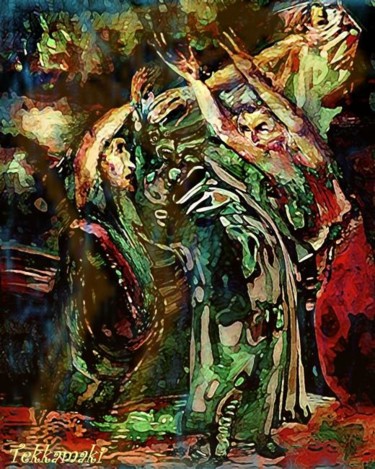Digital Arts titled "Macbeth" by Tekkamaki, Original Artwork, Digital Painting
