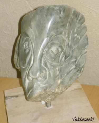 Sculpture titled "Imaginaire II" by Tekkamaki, Original Artwork, Stone