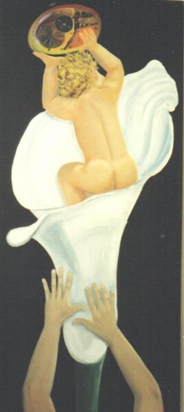 Картина под названием "VIDA" - Telma Weber, Подлинное произведение искусства