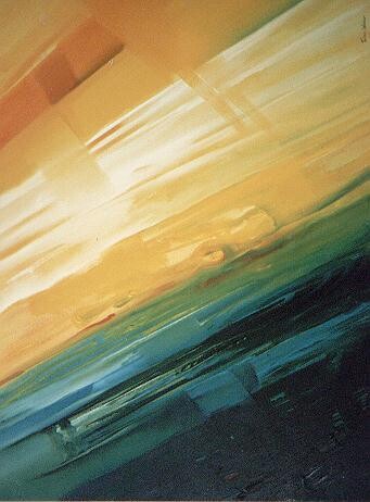 Картина под названием "SATURNO" - Telma Weber, Подлинное произведение искусства, Масло