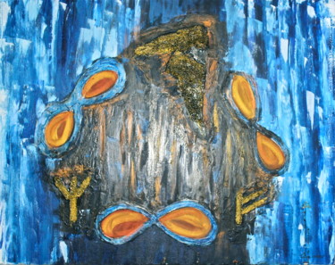 Q- 289- Abstrato 80x100 cm © por Telma Weber