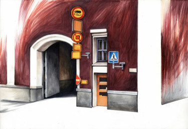 Rysunek zatytułowany „Docksganan” autorstwa Olga Miasnikova (agll), Oryginalna praca, Marker