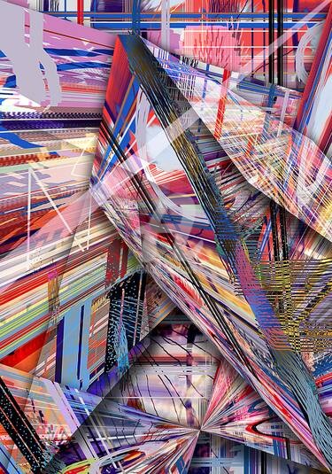Digital Arts με τίτλο "Abstract" από Temo D, Αυθεντικά έργα τέχνης, Ψηφιακή ζωγραφική