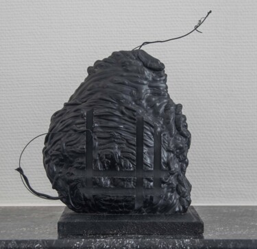 Sculpture titled "Sans Titre 6" by Tenos3000, Original Artwork, Plastic
