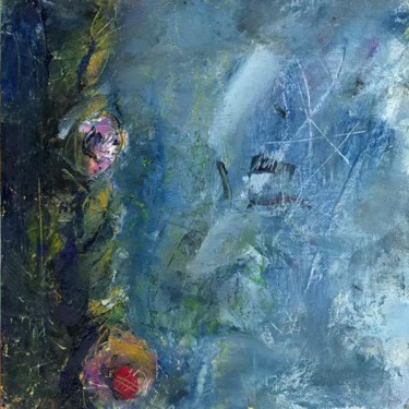 Картина под названием "поэт Мандельштам и…" - Tensil, Подлинное произведение искусства, Масло