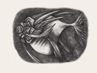 Рисунок под названием "рыба с динарием" - Tensil, Подлинное произведение искусства, Другой