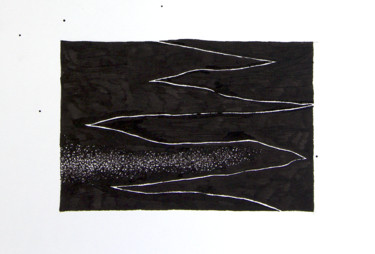 "The fine line" Nr.2 Disegno intitolato ""The fine line" Nr.2" da Teodor Isfan, Opera d'arte originale, Acquarello
