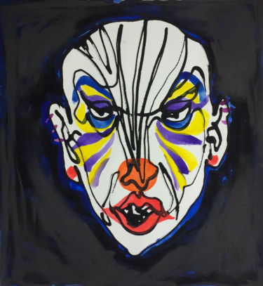"LULI" Peinture intitulée ""LULI"" par Teodor Isfan, Œuvre d'art originale, Acrylique