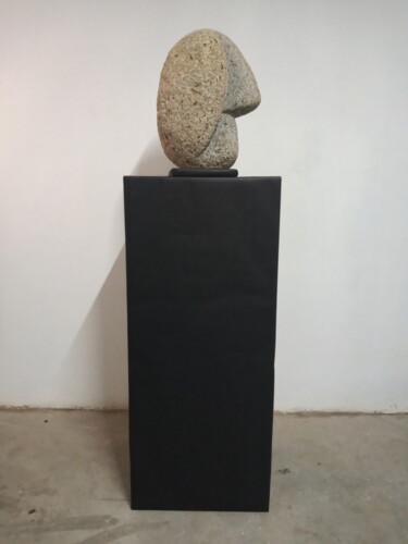 Sculpture titled "Los horizontes" by Teófilo Reyes, Original Artwork, Stone