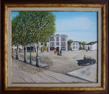 Peinture intitulée "Place de gaulle Cag…" par Térégia, Œuvre d'art originale