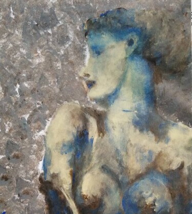 Painting titled "The woman transform…" by Teresa Lopes, Original Artwork, Acrylic