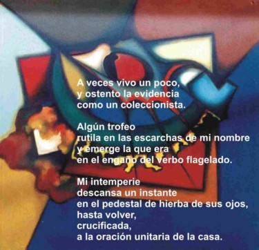 Artesanía titulada "Poemas Inéditos de…" por Teresa Palazzo Conti  (Poemas), Obra de arte original