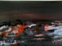 Pintura titulada "MONTAÑAS" por Teresa Sheinquerman (T. Shein), Obra de arte original, Oleo