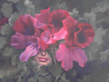 Painting titled "belleza-natural.jpg" by Teresa Sheinquerman (T. Shein), Original Artwork