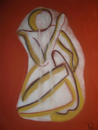 Pintura intitulada ""Quero nascer sem c…" por Maria Teresa Duarte, Obras de arte originais