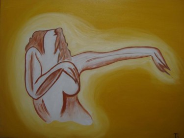 Pintura intitulada ""Entrego-me a ti"" por Maria Teresa Duarte, Obras de arte originais, Acrílico