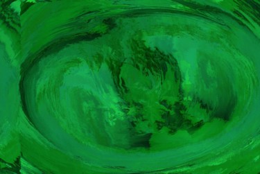 Arte digitale intitolato "Green Power Energiz…" da Teresa Rubiolo (Cuzco), Opera d'arte originale, Pittura digitale