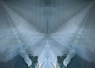 Arte digitale intitolato "White Light Cloak o…" da Teresa Rubiolo (Cuzco), Opera d'arte originale, Lavoro digitale 2D