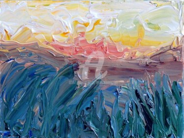 Painting titled "SUNRISE" by Teresa Wegrzyn, Original Artwork