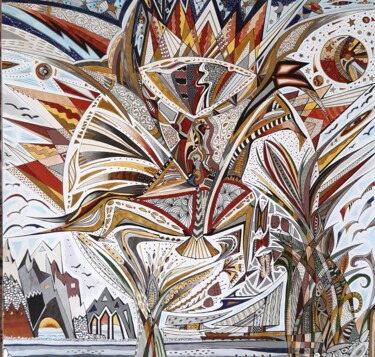 Zeichnungen mit dem Titel "Sorcellerie" von Tereza De Almeida De Giorgi (Kaomento), Original-Kunstwerk, Tinte