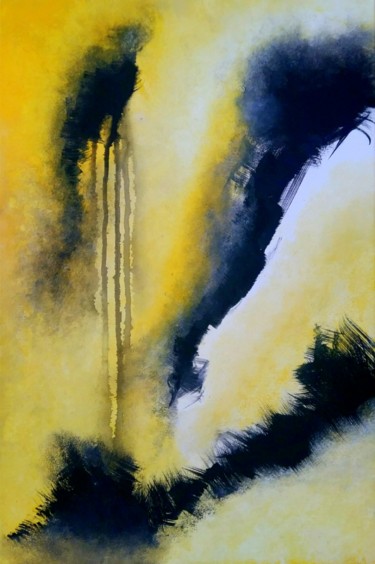 Malerei mit dem Titel ""Sublimation"" von Tereza Vrdoljak, Original-Kunstwerk, Acryl