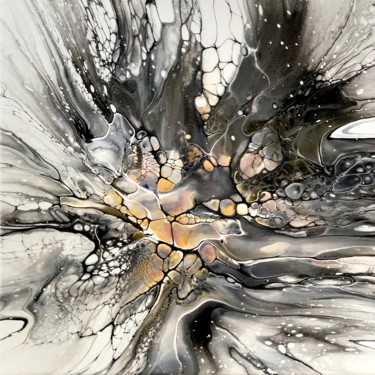 Painting titled "Splash" by Teresa Kosakowska-Cholody, Original Artwork, Acrylic