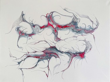 Картина под названием "Minimalistic" - Teresa Kosakowska-Cholody, Подлинное произведение искусства, Акрил