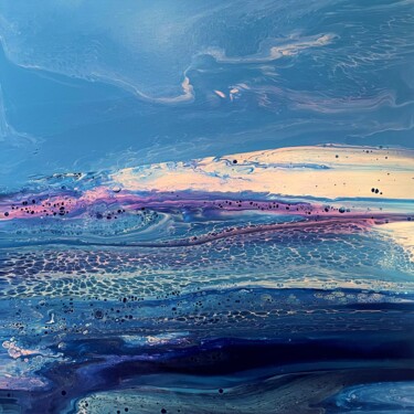 Peinture intitulée "Phantom Blue" par Teresa Kosakowska-Cholody, Œuvre d'art originale, Acrylique