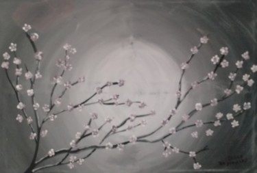 Peinture intitulée "Sakura" par Sergo Ter-Ner Ter-Nersesov, Œuvre d'art originale, Acrylique