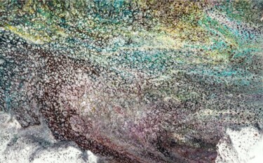 Картина под названием "Going Down" - Terrance Longtin, Подлинное произведение искусства, Акрил Установлен на Деревянная рама…