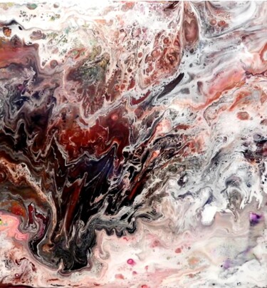 Картина под названием "Shock Wave" - Terrance Longtin, Подлинное произведение искусства, Акрил