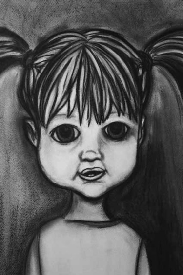 Drawing titled "Madeleine" by Amalia Palomino Terrazas, Original Artwork, Other