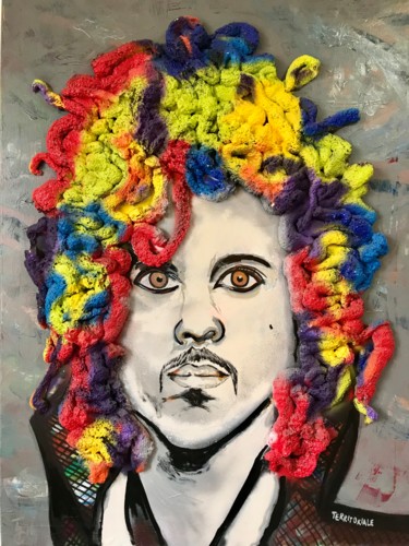 Malerei mit dem Titel "Prince 03" von Territoriale Hugo, Original-Kunstwerk, Acryl