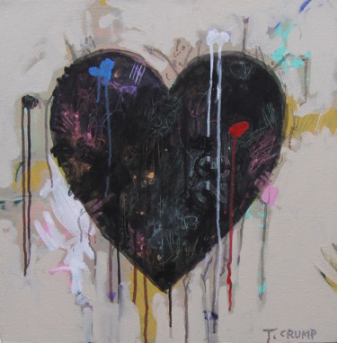 "Heart 23" başlıklı Tablo Terry Crump tarafından, Orijinal sanat, Akrilik