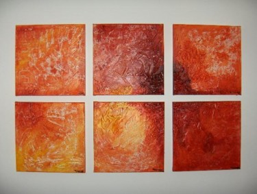 Pintura intitulada "6 telas" por Té Salvado, Obras de arte originais