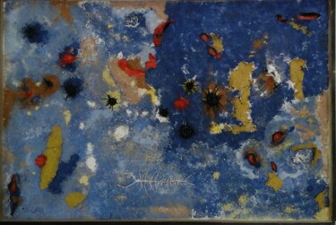Collages titled "Fósiles en color" by Tete Antoli, Original Artwork, Sculpture