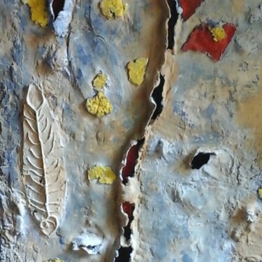 Pittura intitolato "Mar de fosiles" da Tete Antoli, Opera d'arte originale
