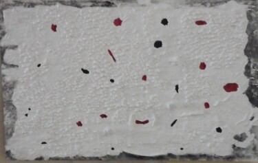 "Fósiles en blanco,…" başlıklı Kolaj Tete Antoli tarafından, Orijinal sanat, Kolaj Ahşap panel üzerine monte edilmiş