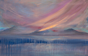 "Sunset in Antalya" başlıklı Tablo Tetiana Bilous tarafından, Orijinal sanat, Petrol