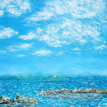 Painting titled ""Summer"" by Tetiana Chubukova, Original Artwork, Oil