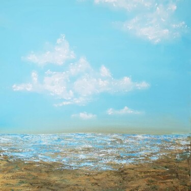 Painting titled "" Shallow lake "" by Tetiana Chubukova, Original Artwork, Oil