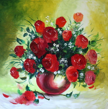 Painting titled "Palette Knife Origi…" by Tetiana Gorbachenko, Original Artwork, Oil