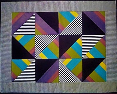 Textile Art με τίτλο "Double Jeu" από Danièle Forte, Αυθεντικά έργα τέχνης, Διακόσμηση σπιτιού