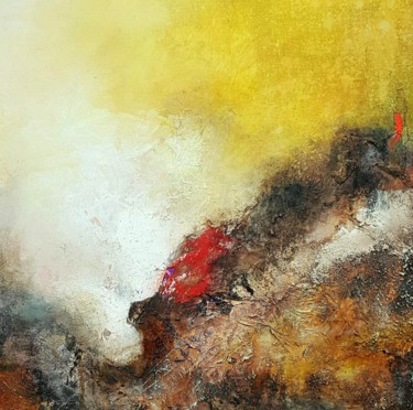 Espoir Peinture intitulée "Espoir" par Martine Brion, Œuvre d'art originale, Acrylique