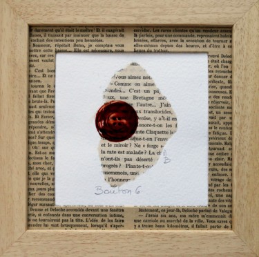 Bouton 6 Gravures & estampes intitulée "Bouton 6" par Martine Brion, Œuvre d'art originale,