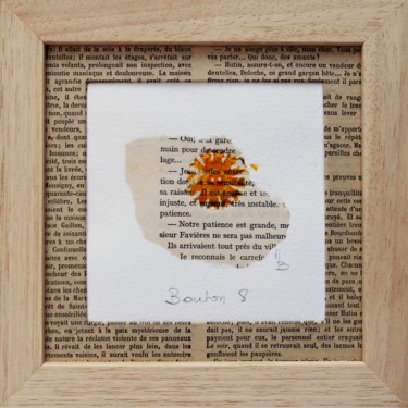 Bouton 8 Gravures & estampes intitulée "Bouton 8" par Martine Brion, Œuvre d'art originale,
