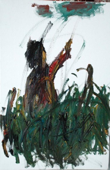 绘画 标题为“《风筝》” 由Teng Feng 滕锋, 原创艺术品, 油