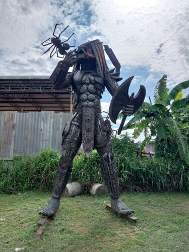 雕塑 标题为“Sculpture Artisanal…” 由Thaiproduction, 原创艺术品, 金属